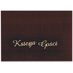 Księga Gości -wysokość 2,5 cm - (amaze)
